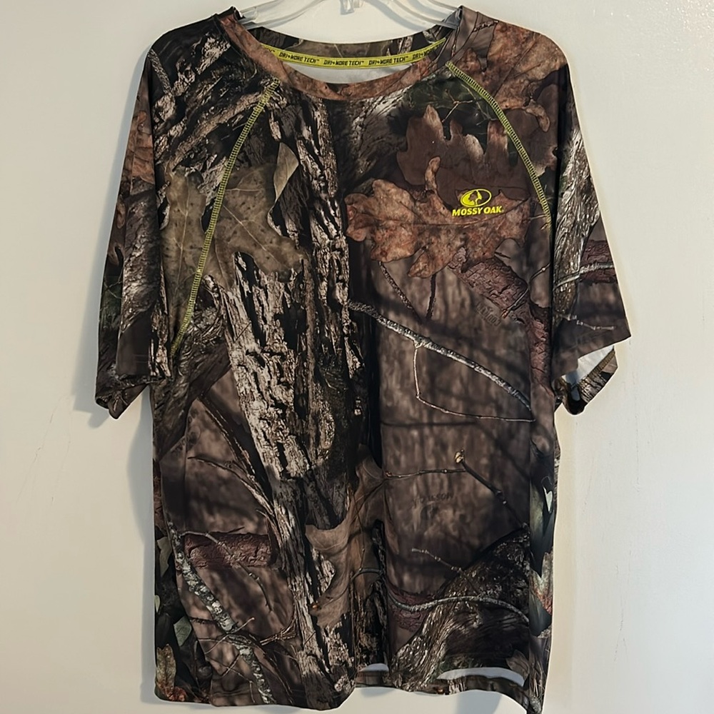 Mossy Oak Camouflage Activewear T-Shirt size XL